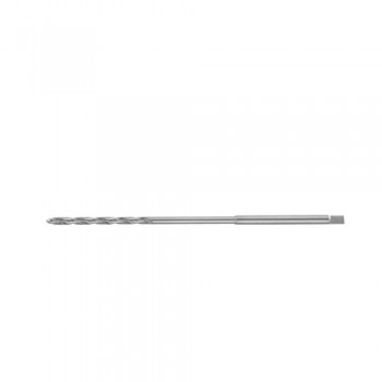 Borchardt Twist Drill 5 mm Borchardt Shaft, Long Working End Stainless Steel, Diameter 4.0 mm Ø